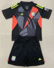 24-25 Aston Villa GoalKeeper Kids Soccer Jersey