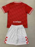 24-25 Bristol City Home Kids Soccer Jersey