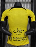 24-25 Ittihad Club Home Print All Sponsor Player Soccer Jersey