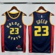 24-25 WARRIORS GREEN #23 Royal blue City Edition Top Quality Hot Pressing NBA Jersey