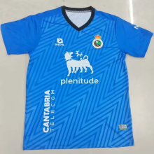 24-25 Racing de Santander Blue Goalkeeper Soccer Jersey