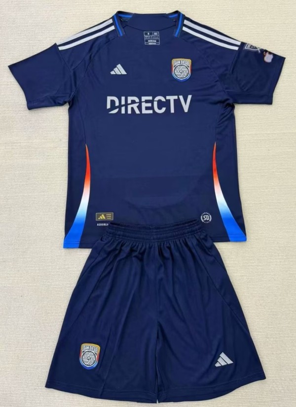 25-26 San Diego FC Home Fans  Kids Soccer Jersey