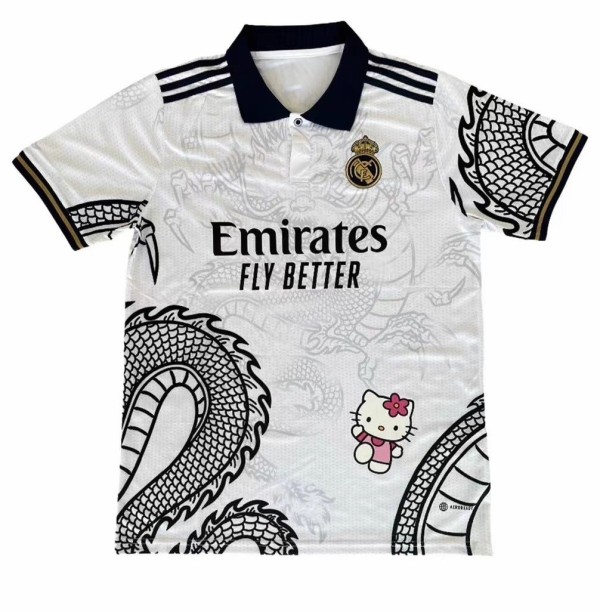 23-24 RMA Special Edition White Fans Training Shirts