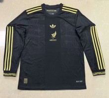 25-26 Mexico Black Special Edition Long sleeves Fans Soccer Jersey*数码 长袖