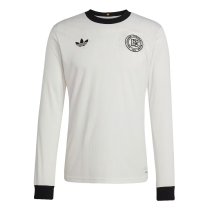 24-25 Germany White 125th Anniversary Long Sleeve Fans Version Soccer Jersey
