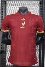 25-26 Mexico Gold Cup Red Player Vesion Soccer Jersey