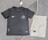 24-25 Germany Black 125th Anniversary Kids Soccer Jersey