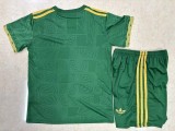 25-26 Mexico Gold Cup Green Kids Soccer Jersey