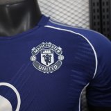 25-26 Man Utd Blue Special Edition Player Version Soccer Jersey