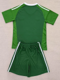 25-26 Argentina Green GoalKeeper Kids Soccer Jersey