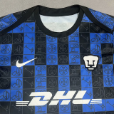 25-26 Pumas UNAM Blue Black Training Shirts