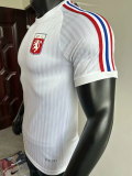 24-25 Lyon 75th Anniversary White Player Version Training shirts