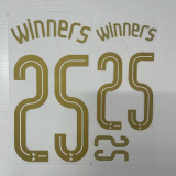 24-25 TOT Home Print Winners #25 Fans Soccer Jersey
