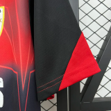 25-26 Bilbao Black Red Training shirts