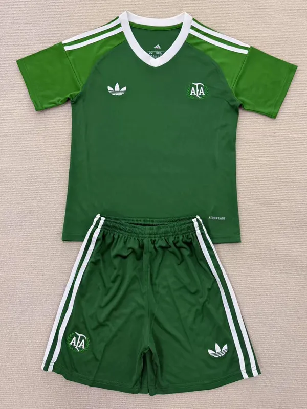 25-26 Argentina Green GoalKeeper  Adult Suit