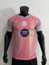 25-26 BAR Pink Special Edition Player Version Soccer Jersey