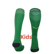 25-26 Man City Green Goalkeeper Kids Socks