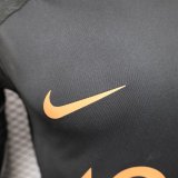 25-26 Ittihad Black Special Edition Player Version Training shirts (黄广告)