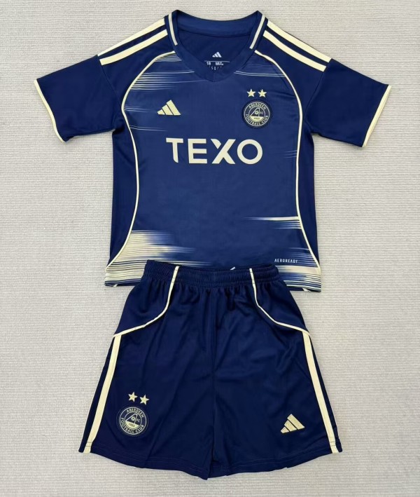 25-26 Aberdeen Away Kids Soccer Jersey