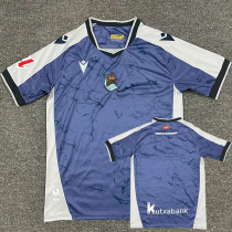 25-26 Real Sociedad Away Fans Soccer Jersey