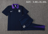 24-25 Corinthians High Quality Polo Tracksuit