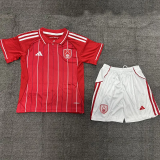25-26 Nottingham Forest Home Kids Soccer Jersey