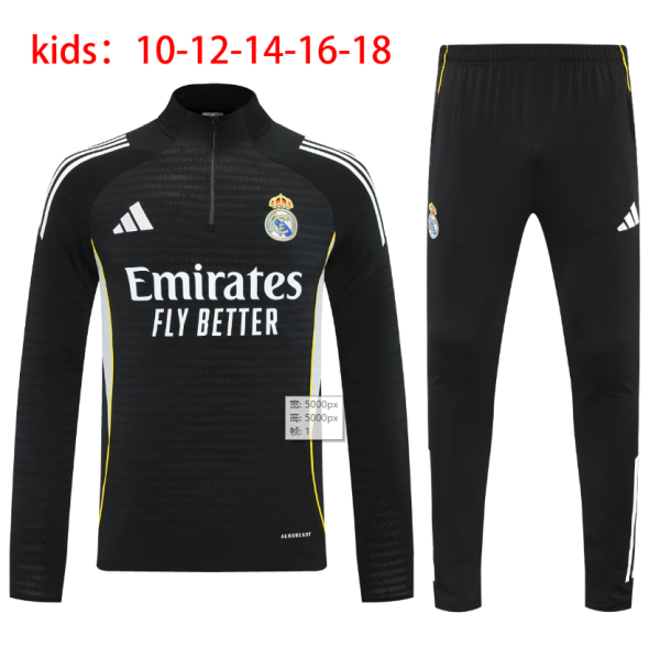 25-26 RMA High Quality Kids Half Pull Tracksuit