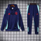 25-26 Flamengo Royal blue Hoodie Tracksuit (卫衣套装)