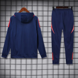 24-25 Man Utd Royal blue Hoodie Tracksuit (卫衣套装)