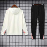 24-25 PSG White Hoodie Tracksuit (卫衣套装)