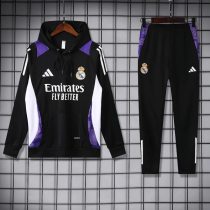 24-25 RMA Black Hoodie Tracksuit (卫衣套装)