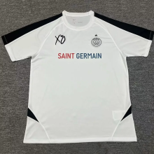 25-26 PSG White XO Special Edition Fans Training shirts 1:1 Thai Quality