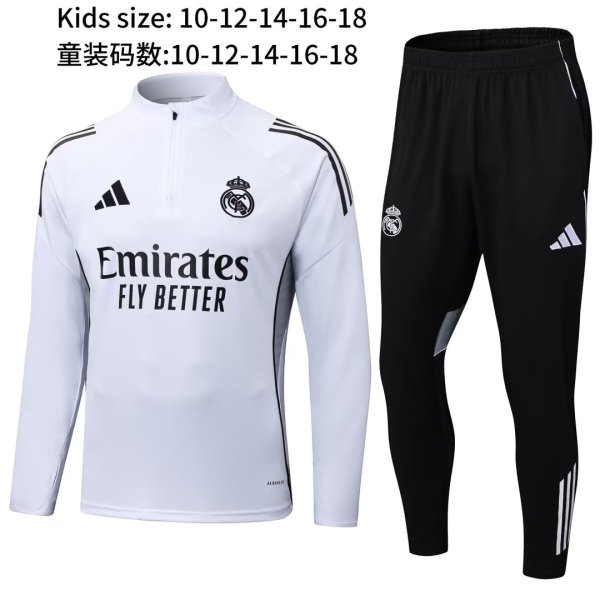 25-26 RMA High Quality Kids Half Pull Tracksuit