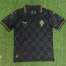 26-27 Portugal Black Fans Soccer Jersey 1:1 Thai Quality