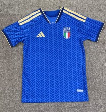 25-26 Italy Home Fans Soccer Jersey 1:1 Thai Quality