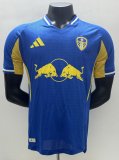 25-26 Leeds United Away Player Version Soccer Jersey 1:1 Thai Quality