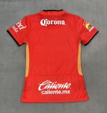 25-26 Toluca Home Women Fans Soccer Jersey