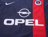 2001-2002 PSG Home Retro Kids Soccer Jersey