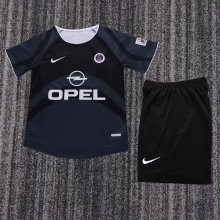 2001-2002 PSG Third Retro Kids Soccer Jersey