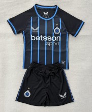 25-26 Club Brugge Home Kids Soccer Jersey