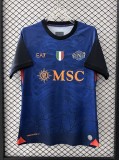 25-26 Napoli Blue All Saints' Day Fans Soccer Jersey