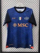 25-26 Napoli Blue All Saints' Day Fans Soccer Jersey