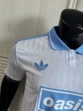 2025 AD Oasis Joint Edition #25 Light Blue Player Version Polo Short Sleeve