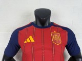 2026 World Cup Spain Home Player Version Soccer Jersey