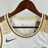 24-25 BULLS WHITE #0 White City Edition Top Quality Hot Pressing NBA Jersey