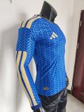 25-26 Italy Home Long sleeves Player Version Soccer Jersey*长袖球员