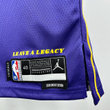 25-26 Lakers DONCIC #77 Purple Top Quality Hot Pressing NBA Jersey (Trapeze Edition) 飞人版