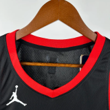 23-24 Rockets DURANT #35 Black Top Quality Hot Pressing NBA Jersey (Trapeze Edition)飞人版