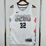 24-25 Nuggets GORDON #32 White City Edition Top Quality Hot Pressing NBA Jersey