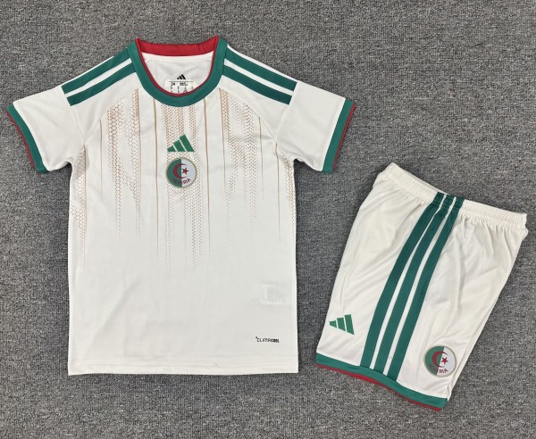 2026 Algeria Home Kids Soccer Jersey